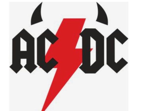 Логотип группы AC DC