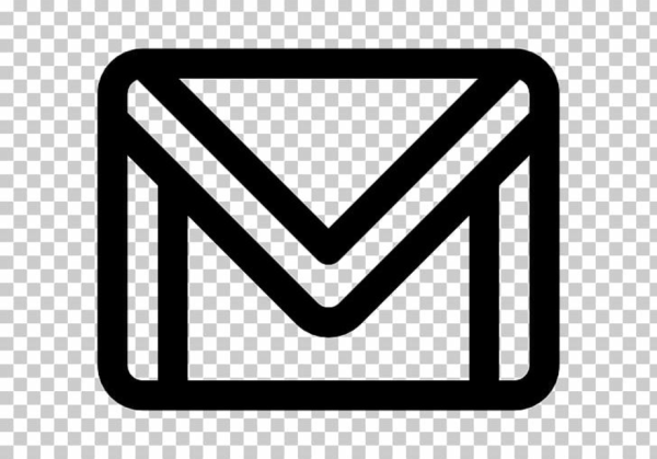 Черная иконка гмаил