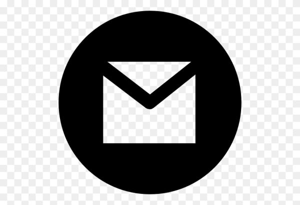 Черный значок gmail