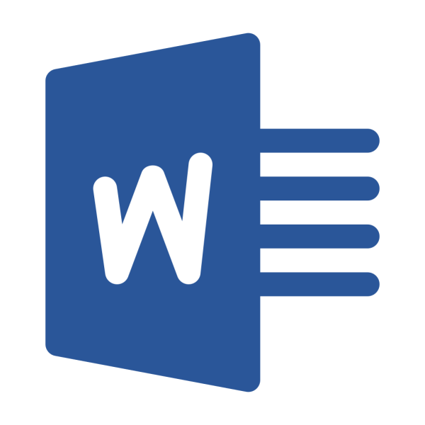 MS Office Word значки