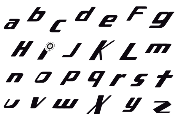 Danganronpa v3 шрифты