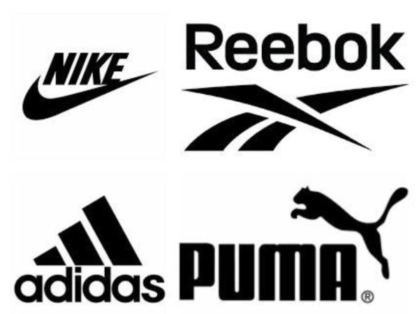 Nike adidas Reebok Puma