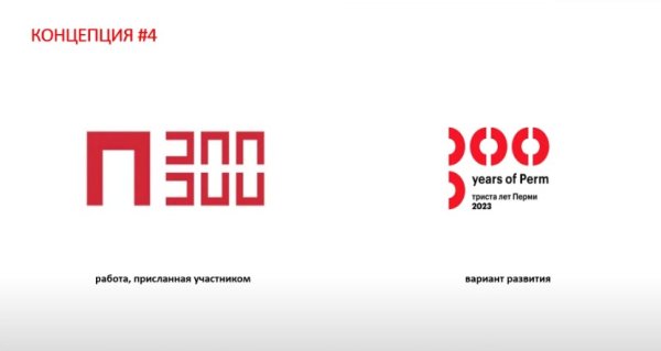 Эмблема 300 лет Перми