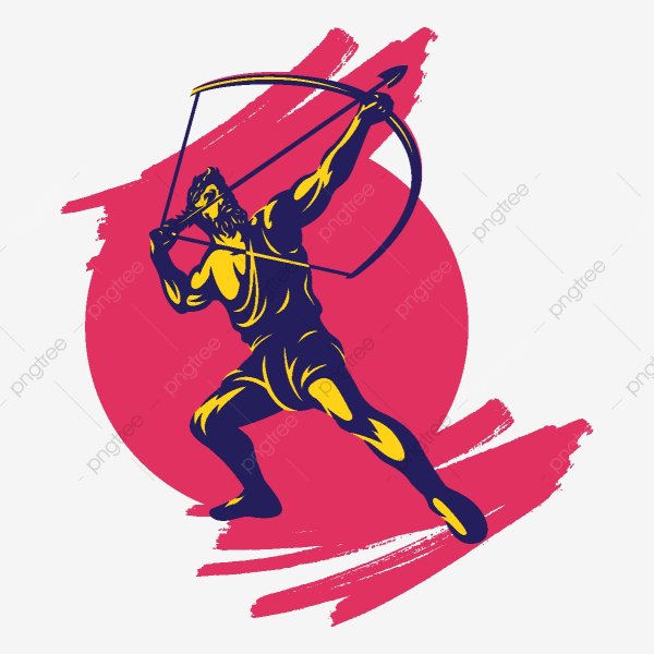 Стрельба из лука вектор