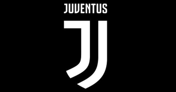 Juventus logo на чёрном фоне