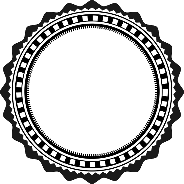 Круглая печать