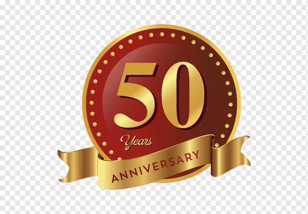 50 Лет надпись