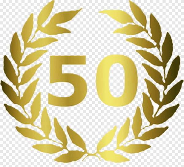 50 Лет надпись