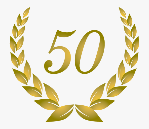 Красивая цифра 50