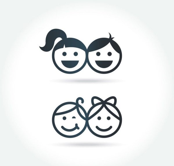 Дети иконка