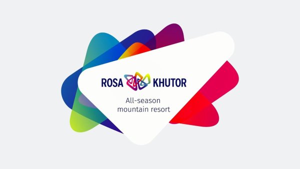 Роза Хутор эмблема логотип