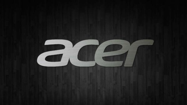 Логотип Acer на ноутбуке