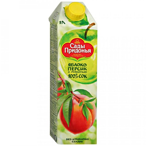 Сок сады Придонья 1л яблоко-виноград