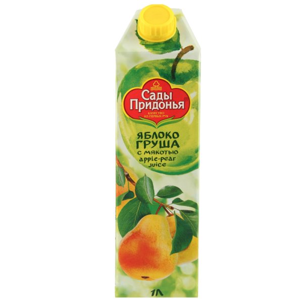 Сок сады Придонья яблочный 1 л