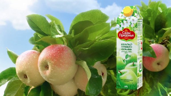 Реклама сока сады Придонья