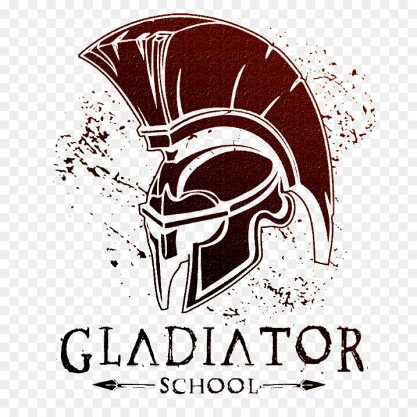Шлем гладиатора логотип