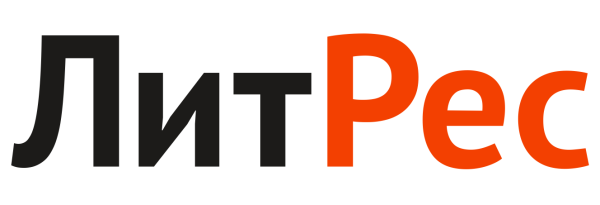 ЛИТРЕС логотип на прозрачном фоне