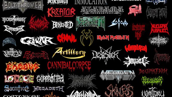 Логотипы металл групп