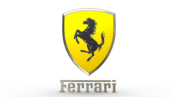 Ferrari logo 3d