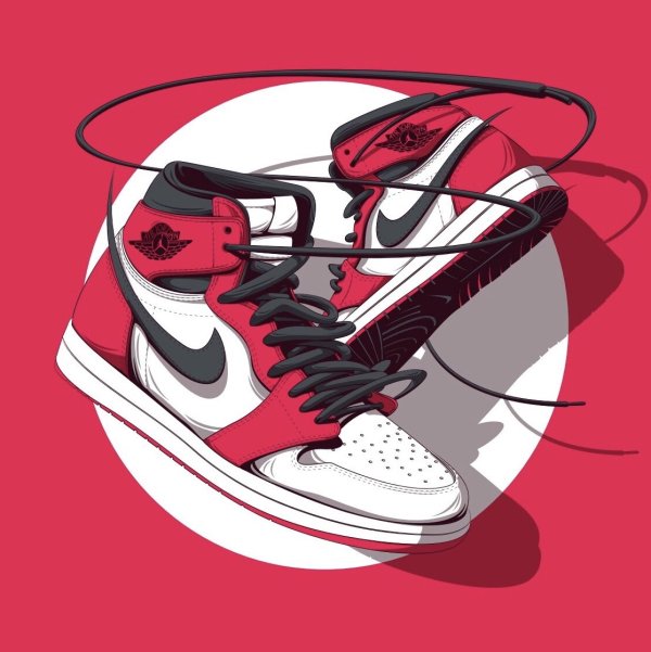 Nike Air Jordan 1 Art