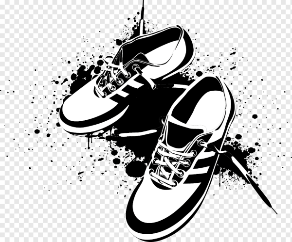 Векторные кроссовки