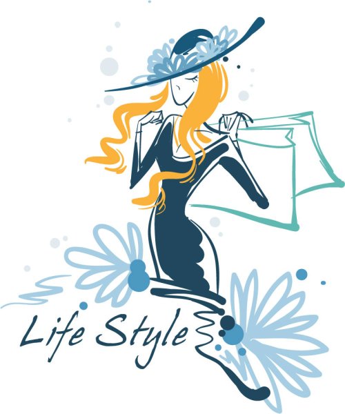 Логотип модной женской одежды