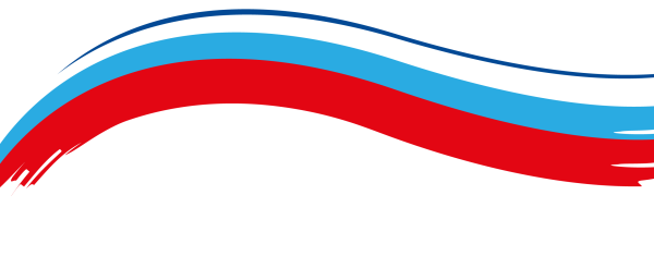 Лента Триколор сбоку рамка