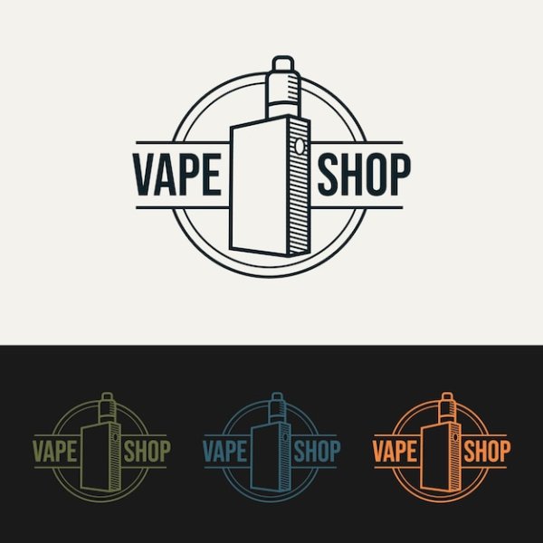 Логотипы для магазина Vape shop