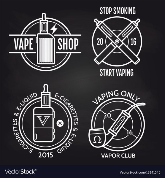 Логотипы для магазина Vape shop