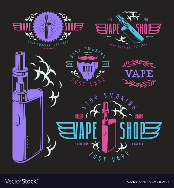 Фон для логотипа вейп