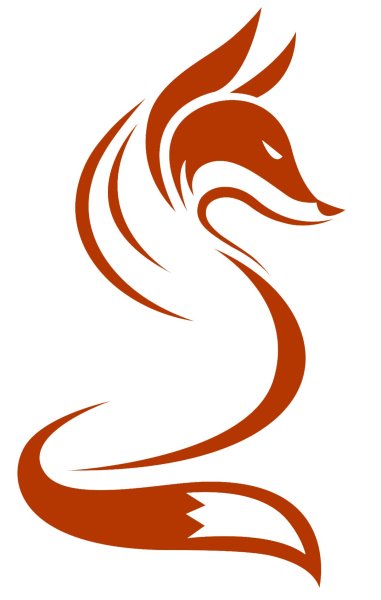 Силуэт лисы