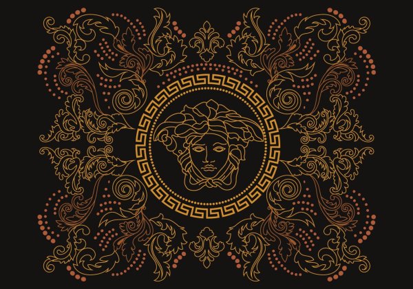 Орнамент под Версаче