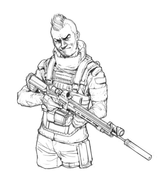 Килла рисунок Тарков