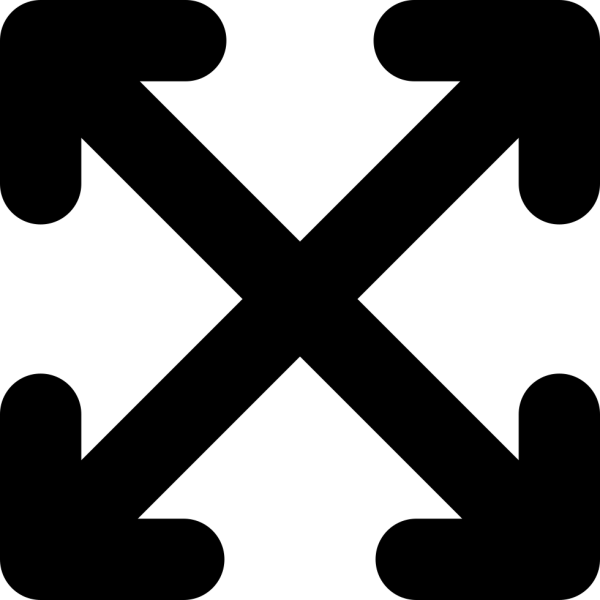 Символ перекрещенные стрелки