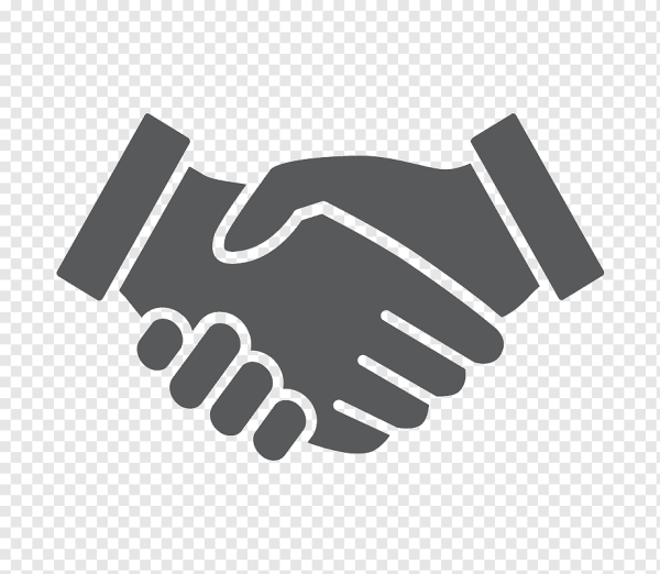 Рукопожатие вектор