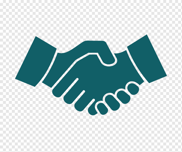 Рукопожатие без фона
