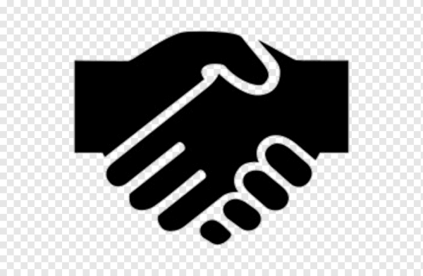 Значок пожатие рук