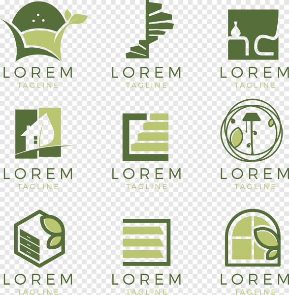 Мебель логотип вектор