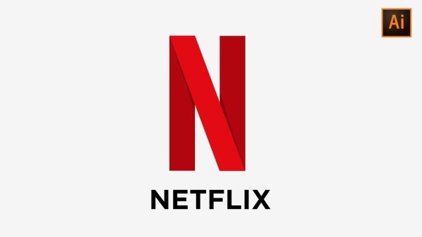 Netflix логотип на прозрачном фоне