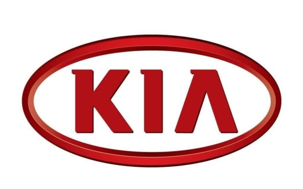 Логотип Киа на белом фоне