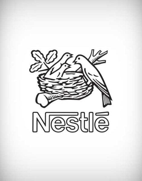 Nestle история логотипа