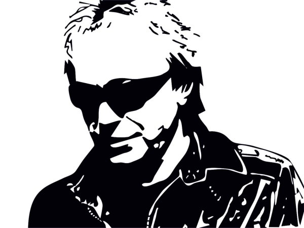 Кинчев портрет вектор