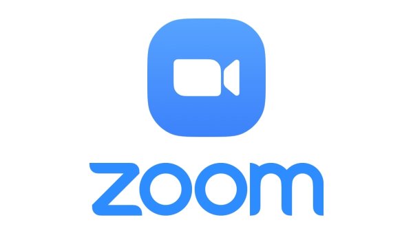 Zoom логотип на прозрачном фоне
