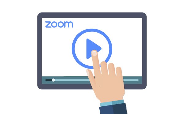 Логотип Zoom без фона
