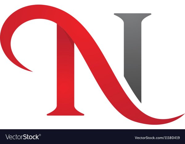 Логотип с буквой n