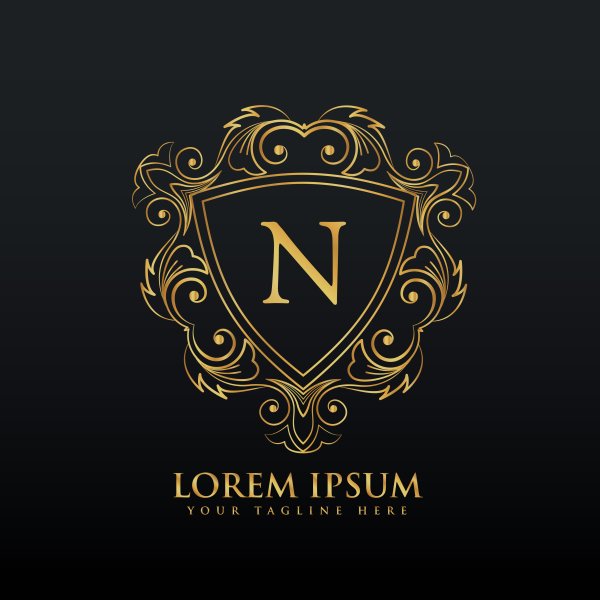 Буква n лого