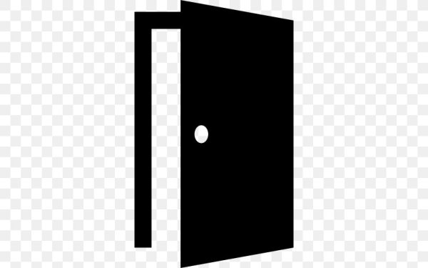 Открытая дверь вектор