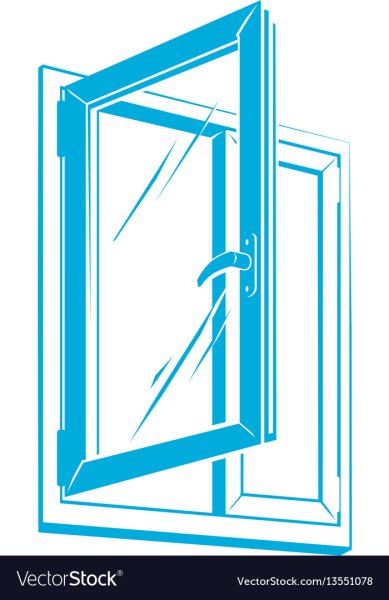 Значок пластикового окна