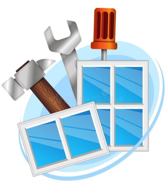 Ремонт окон логотип