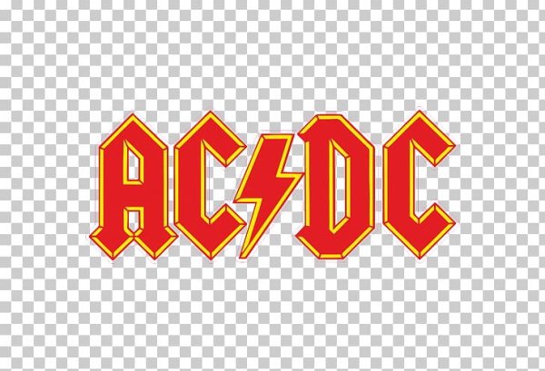 AC/DC logo наклейка